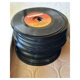 Variety of 45 Records