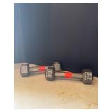 (2) Metal 5 Pound Weight
