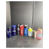 (8) Various Drink-ware Cups & Bottles