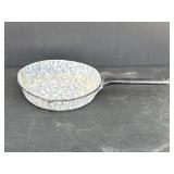 10" Blue & Gray Enamelware Pan