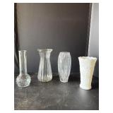 Variety of Glass Vases