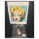Marilyn Monroe Print reproduction & shoulder bag