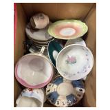 Variety of Tea Cups & Plates