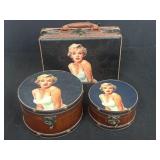 S.S. Sarna Marilyn Monroe makeup/jewelry boxes