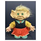 Vtg Scandia House Irish/Leprechaun troll doll w/
