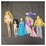 Vintage Barbie & Ken Dolls