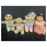(4) Cabbage Patch Kids dolls