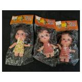 3 Elmar "Sweet Susie" dime-store dolls in