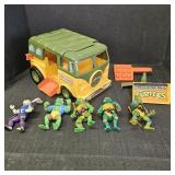 1989 Playmates Ninja Turtles Party Wagon