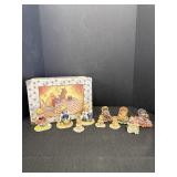 Miniature Figurines & Winnie The Pooh Storage