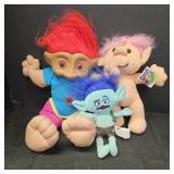 (3) Troll Plushies