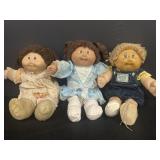 (3) Coleco & Misc. Cabbage Patch Kids dolls