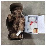 Danbury Mint Holly & Brown Plush Teddy Bears