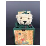 1989 Pat Fye Santaï¿½s Elf Musical Jack In The Box