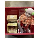 Variety of Porcelain Dolls