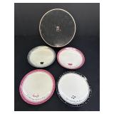 7" Hallmark Barbie 45th Anniversary Plate Set of 4