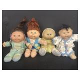 (4) Cabbage Patch Kids dolls