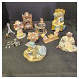 Assorted Teddy Bear Figurines