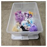 Sterlite Storage Container w/ Plush Toys
