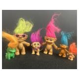 (6) Variety of Russ Troll Dolls