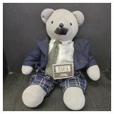 VTG "Bearlie Chaplin" Very Important Bear Plush