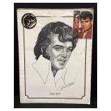 1977 "Remember Me" Elvis Presley portrait pencil
