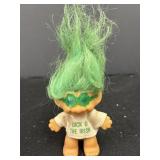 RUSS Luck o The Irish Miniature Troll Doll