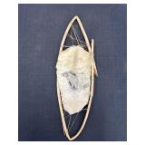 Handcrafted decorative beaver drawing on a tan