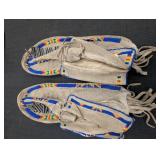 Native American Beaded leather Moccasins