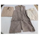 Vtg Pioneer Shirts and Vest
