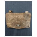 Suede Leather Belt Pouch