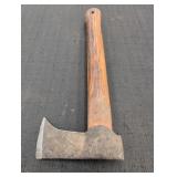 Vtg Roofing Hatchet w/ wood handle, handle is