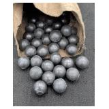 Bag of LG Lead bullets in Magnum Shot bag