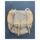 U.S. Army leather saddlebag
