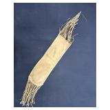 Fringed Leather Pouch