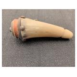 Mini Black Powder Horn 3.5in long