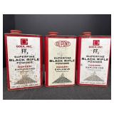 Goex & DuPont FFg Black Rifle Powder