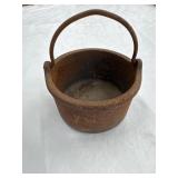 #4 Cast Iron Lead Melting Pot