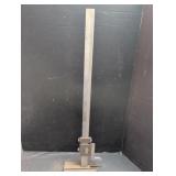Vtg Steel Height Measuring Gauge 29.5in tall