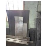 Diamond Plate Pieces, Steel, & Wire Mesh Pieces