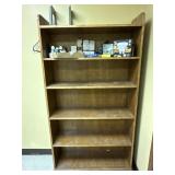 Faux Wooden Shelf & Variety of Light Bulbs
