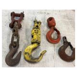 Heavy-duty rigging & lifting hardware, including