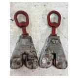 2 Merrill Bros. No.3 duplex hand grips