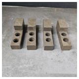 (4) Metal Lathe Chuck Soft Jaw