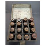 (16) Lathe Collet w/ threaded base