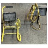 Portable Metal Framed Work Lights (2)
