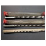 (3) DuMont Keyway Broaches in plastic tubes