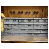 Metal 24 Drawer Organizer Cabinet