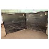 Wilson Freestanding Welding Curtain Screens (2)