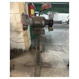 Sears Craftsman 8" Bench Grinder on Stand & Light